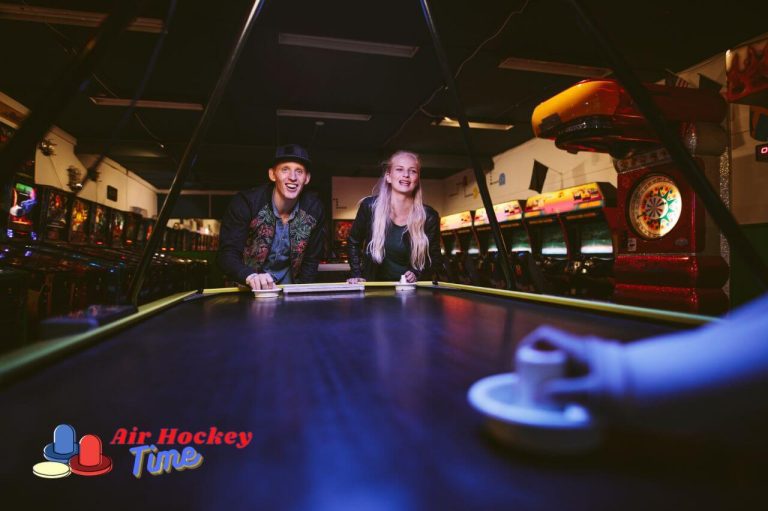 What is the regulation-size air hockey table
