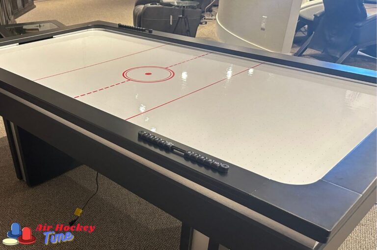 How to repair air hockey table surface