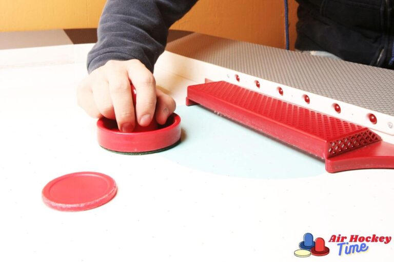 How to fix a hole in an air hockey table